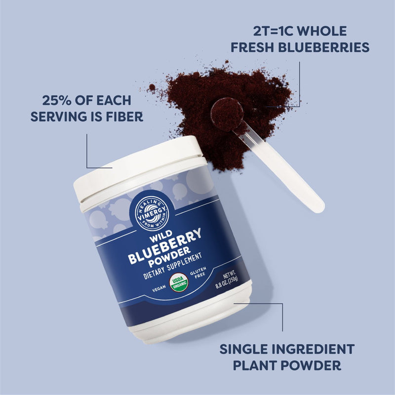 ORGANIC WILD BLUEBERRY POWDER