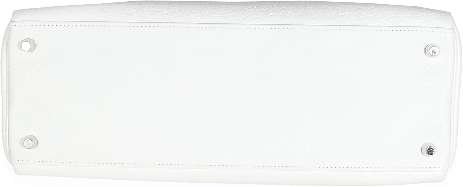Hermes Hermès, Pre-Loved White Togo Retourne Kelly 35 PHW