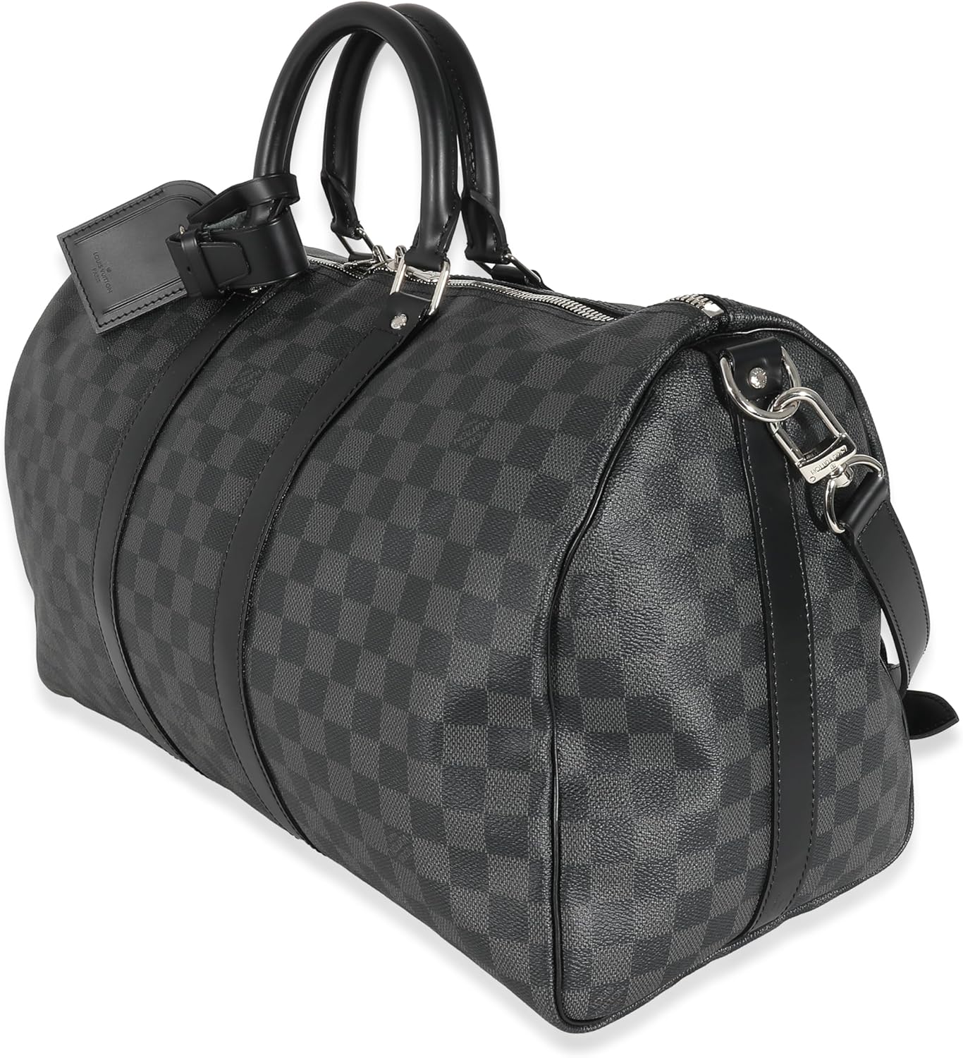 Louis Vuitton Pre-Loved Damier Graphite Canvas Keepall Bandoulière 45