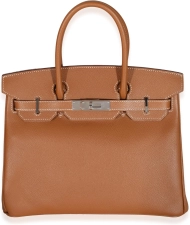 Hermes Hermès, Pre-Loved Gold Epsom Birkin 30 PHW