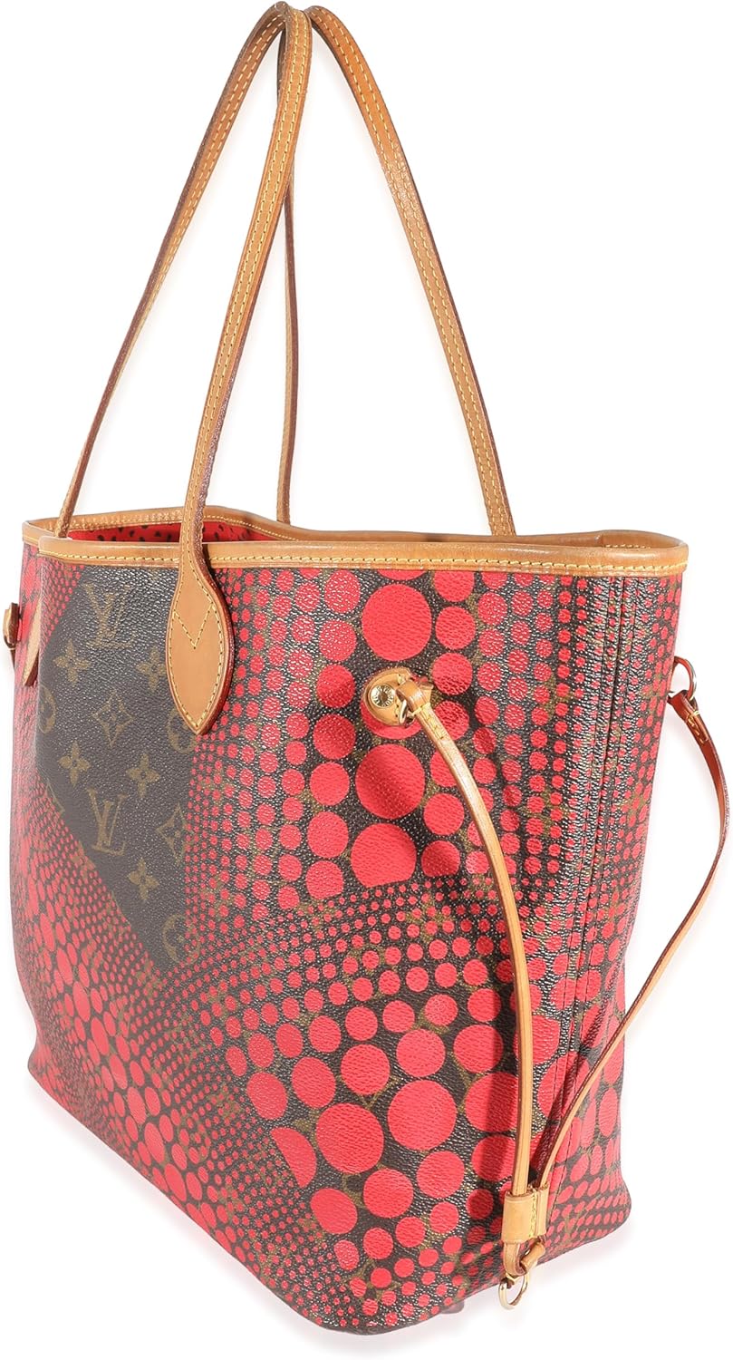 Louis Vuitton Pre-Loved x Yayoi Kusama Monogram Canvas Red Infinity Dots Neverfull MM