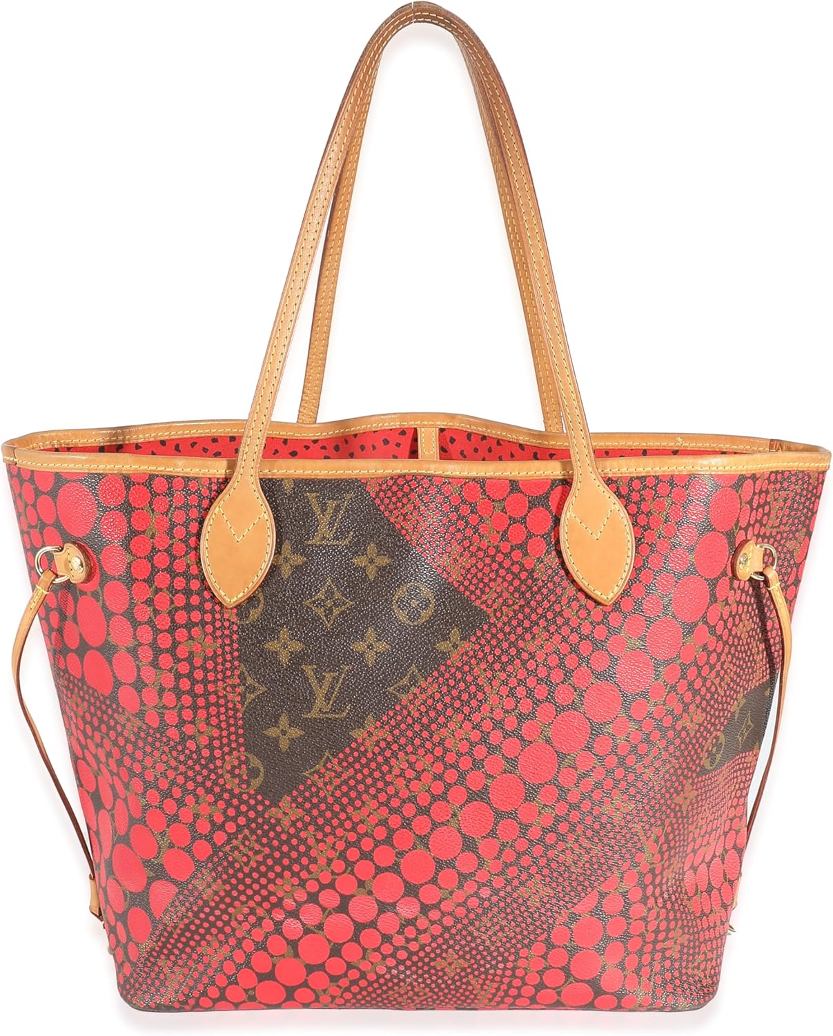 Louis Vuitton Pre-Loved x Yayoi Kusama Monogram Canvas Red Infinity Dots Neverfull MM