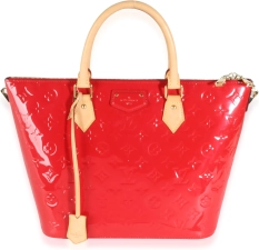 Louis Vutton Pre-Loved Cerise Monogram Vernis Montebello MM