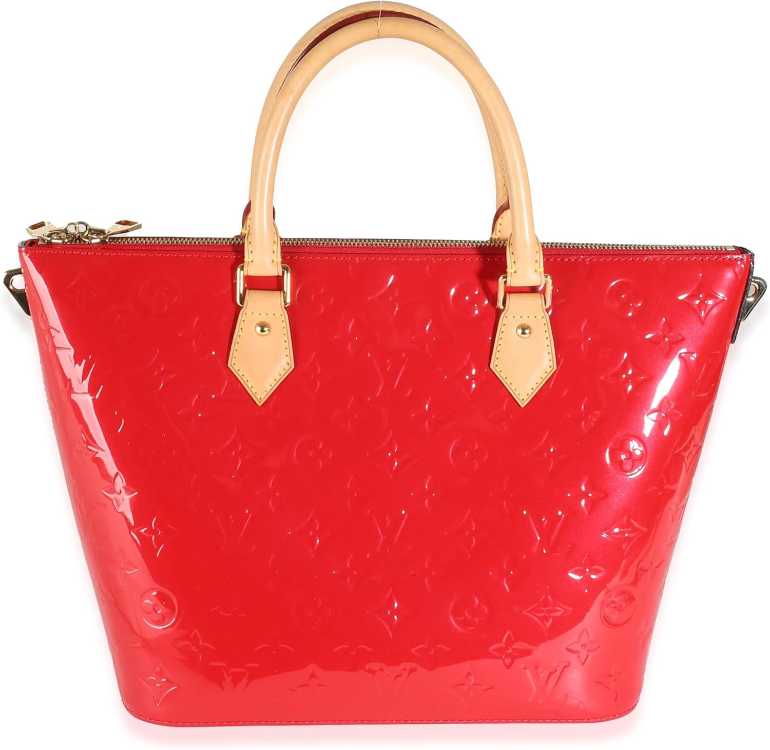 LOUIS VUTTON PRE-LOVED CERISE MONOGRAM VERNIS MONTEBELLO MM
