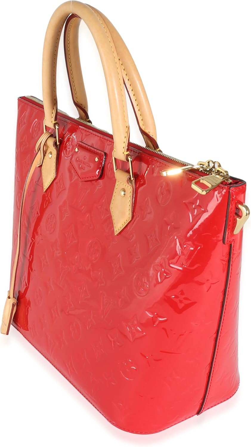 LOUIS VUTTON PRE-LOVED CERISE MONOGRAM VERNIS MONTEBELLO MM