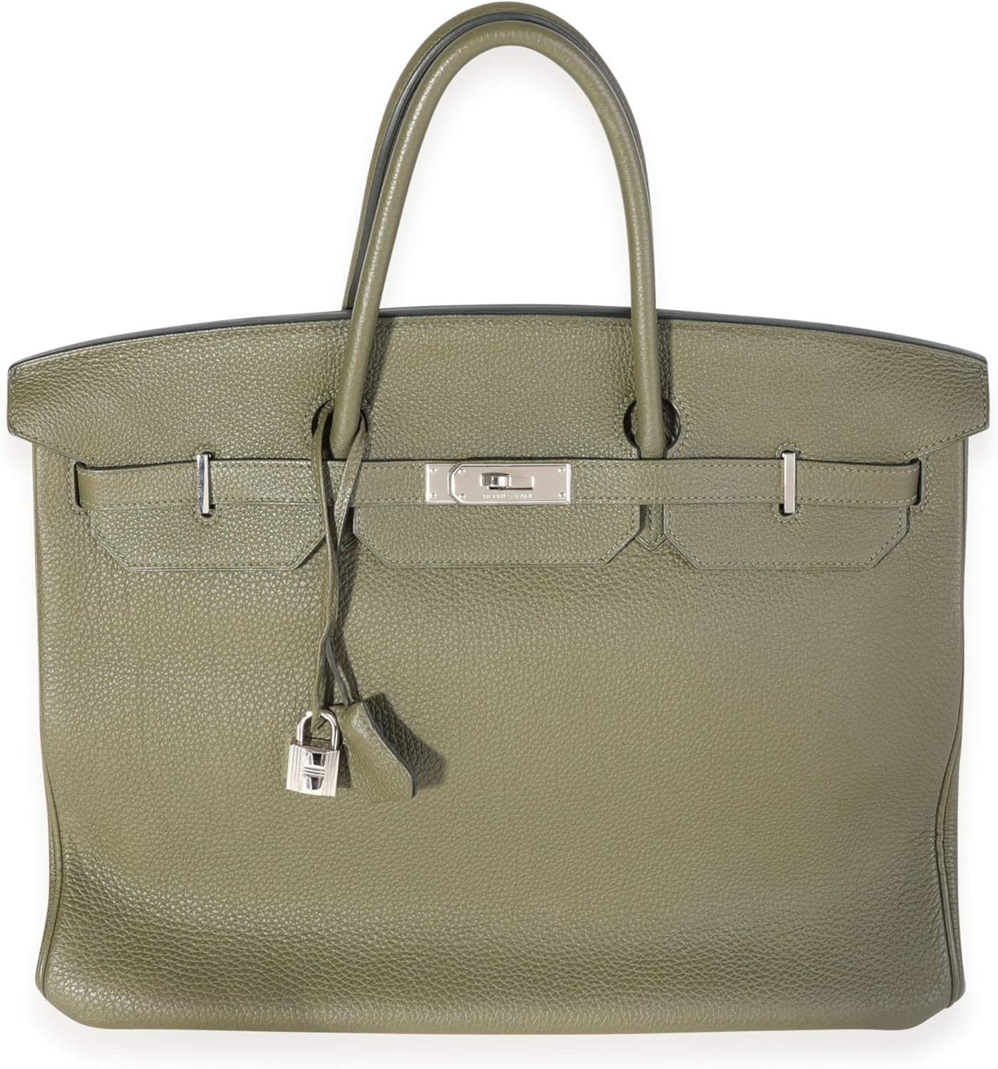 Hermes Hermès, Pre-Loved Vert Veronese Togo Birkin 40 PHW