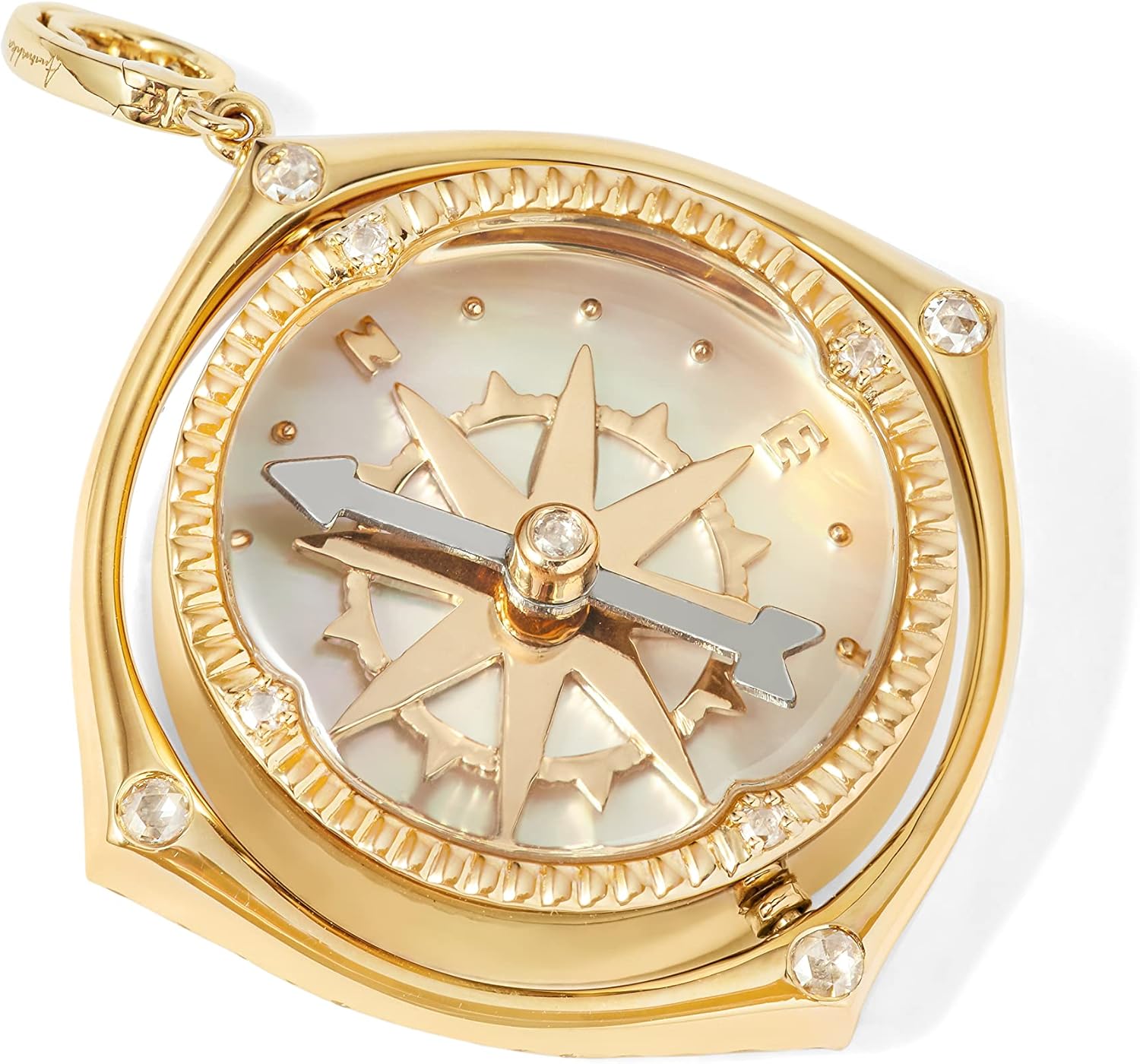 Annoushka B0BP2ZJLQZ Gold Charm Necklace