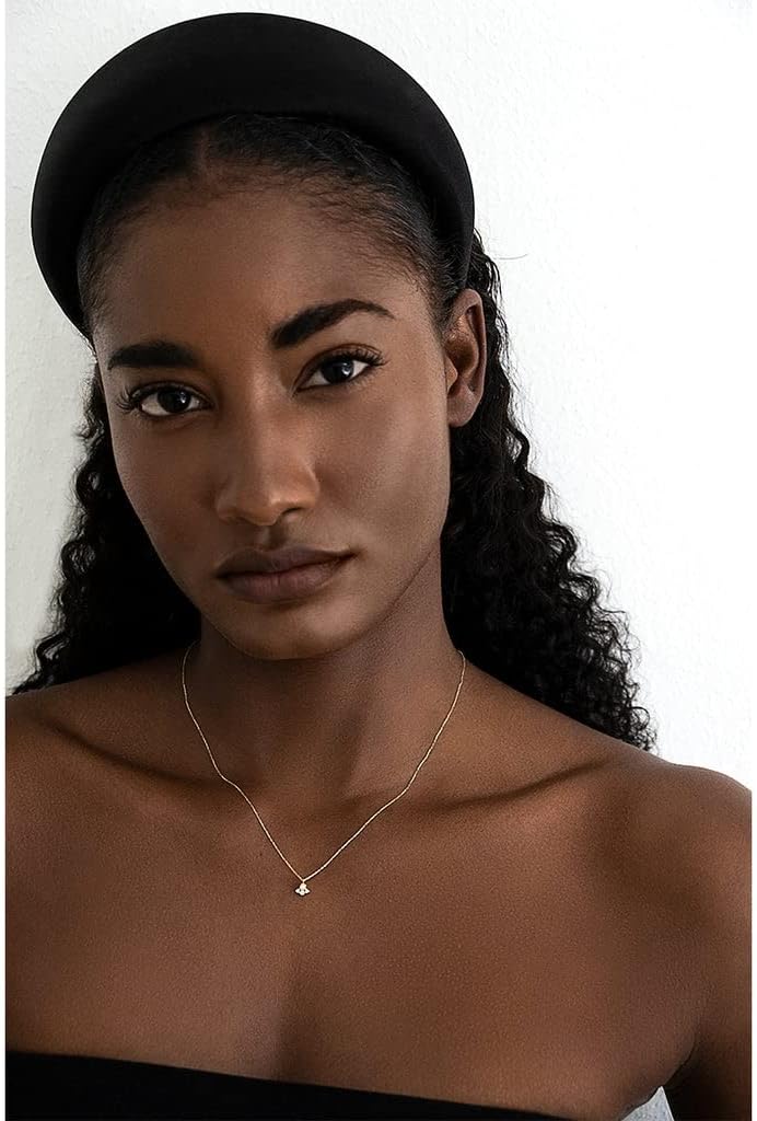 MATEO New York 14kt The Little Things Pearl and Diamond Necklace