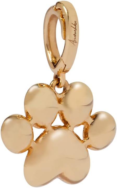 Annoushka Paw Print Charm, 18ct Yellow Gold