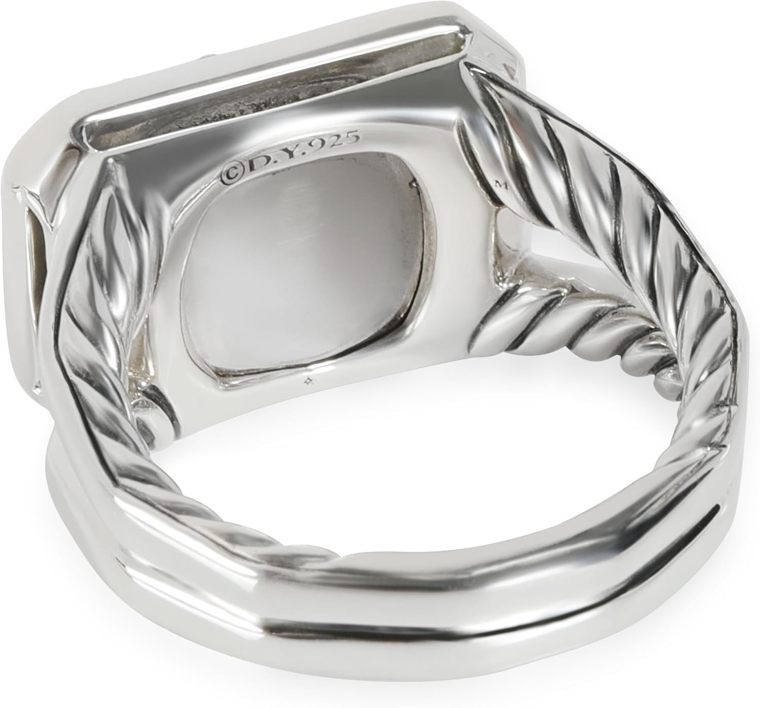 DAVID YURMAN Pre-Loved Novella Ring, 5.75, Sterling Silver