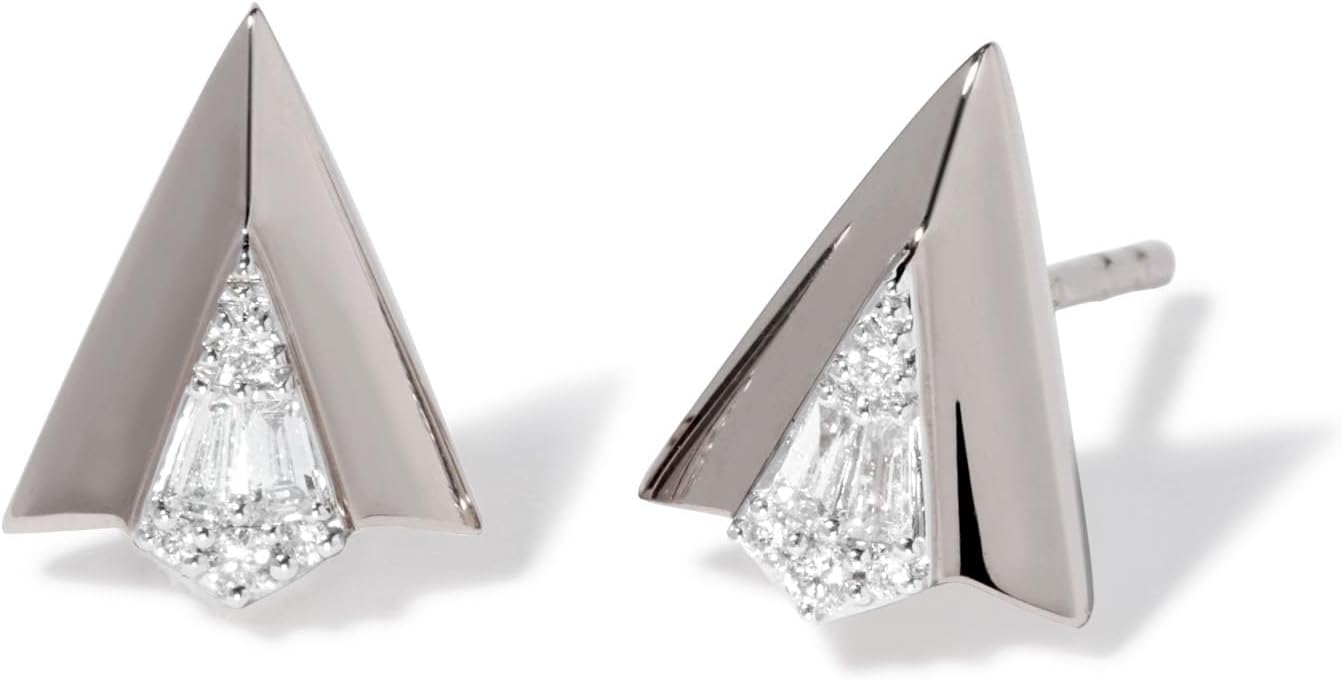 Annoushka Flight Diamond Arrow Stud Earrings