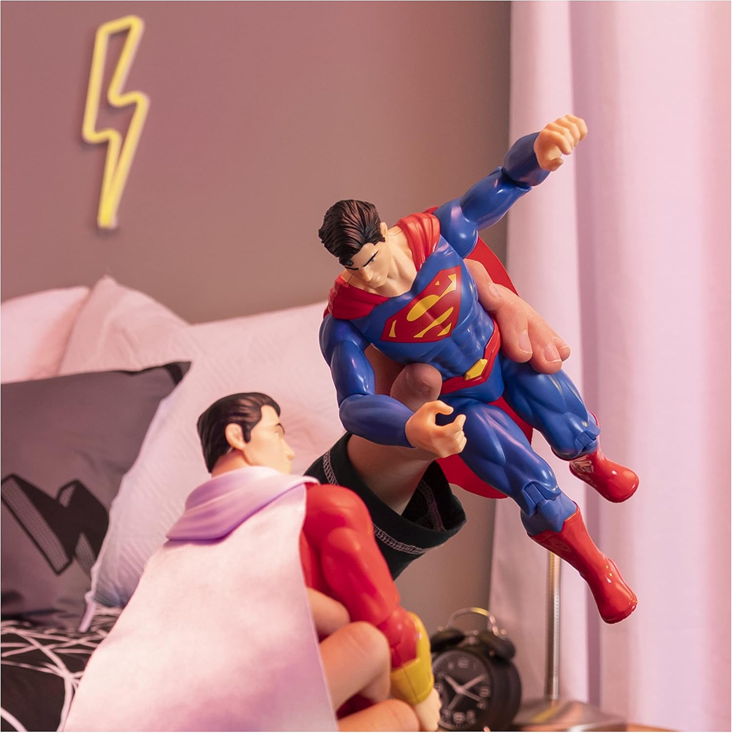 DC Comics Collectible Kids Toys Boys Girls 12-Inch Superman Action Figure
