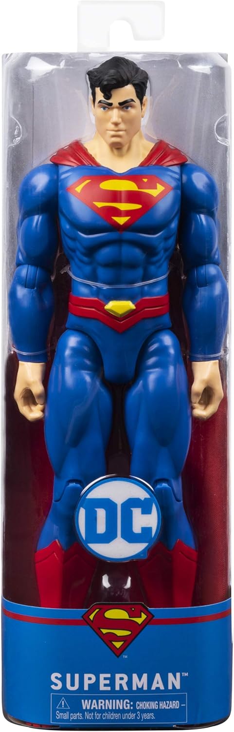 DC Comics Collectible Kids Toys Boys Girls 12-Inch Superman Action Figure