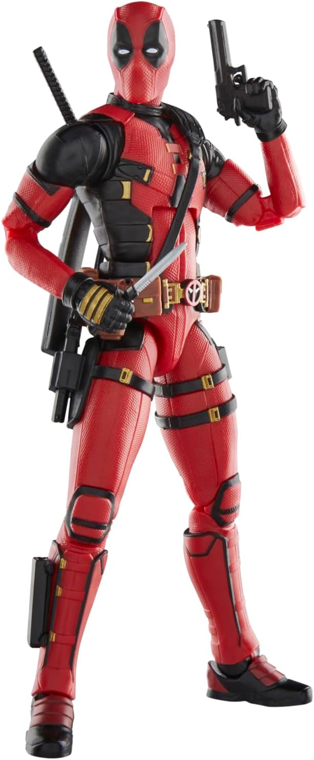 Hasbro Marvel Legends Series Deadpool Deadpool Wolverine Collectible 6 Inch Action Figure for Adults Ages 14 Up