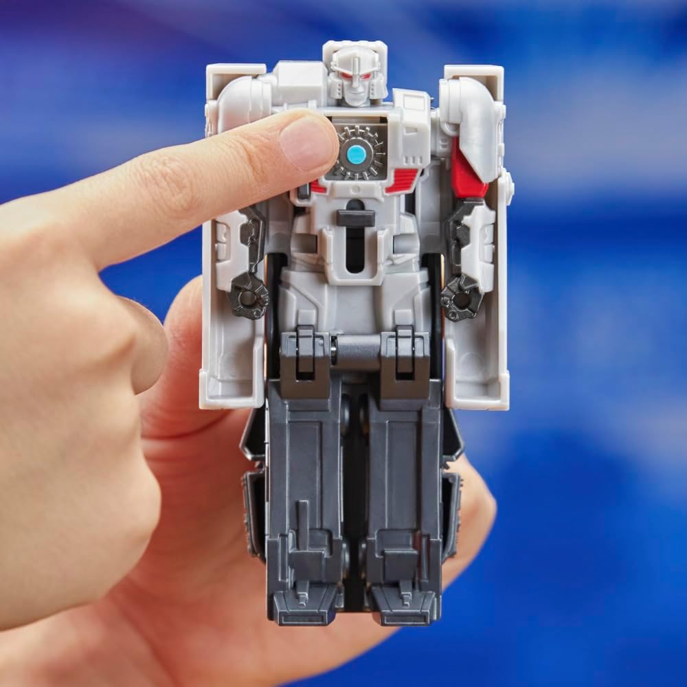 Transformers One Cog Changer Megatron D-16 4-Inch Robot Action Figure Interactive Toys for Boys Girls Ages 6+
