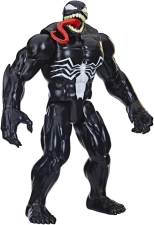 Marvel Titan Hero Series Deluxe Venom 12-Inch Scale Collectible Action Figure for Kids Ages 4 and Up