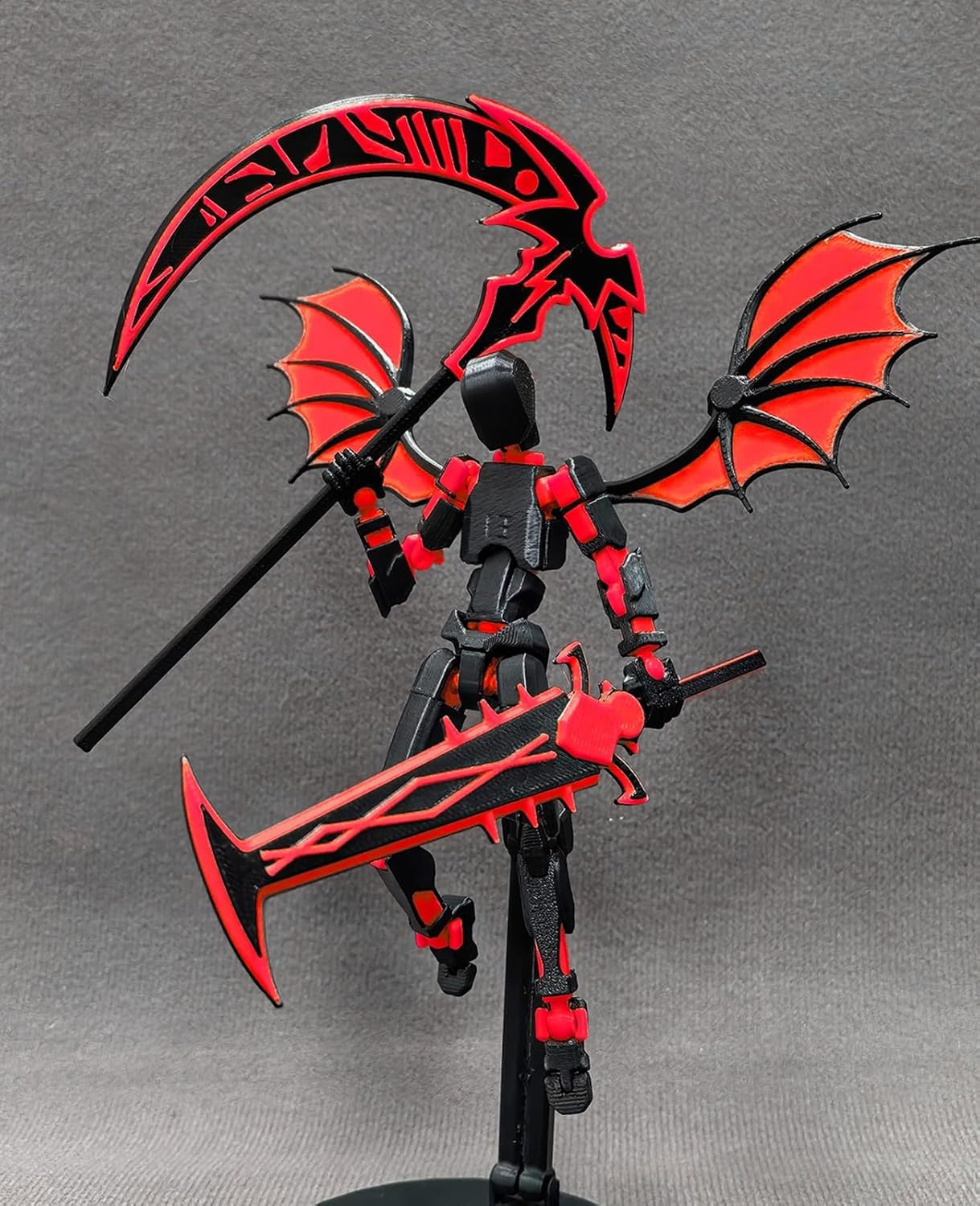 T13 Robot Action Figure Set Titan Lucky Red Collectors Desktop Decorations