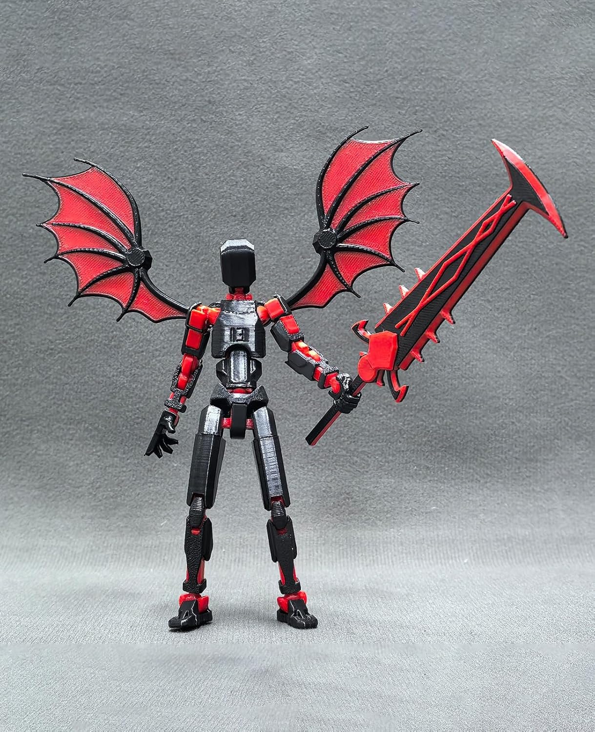 T13 Robot Action Figure Set Titan Lucky Red Collectors Desktop Decorations