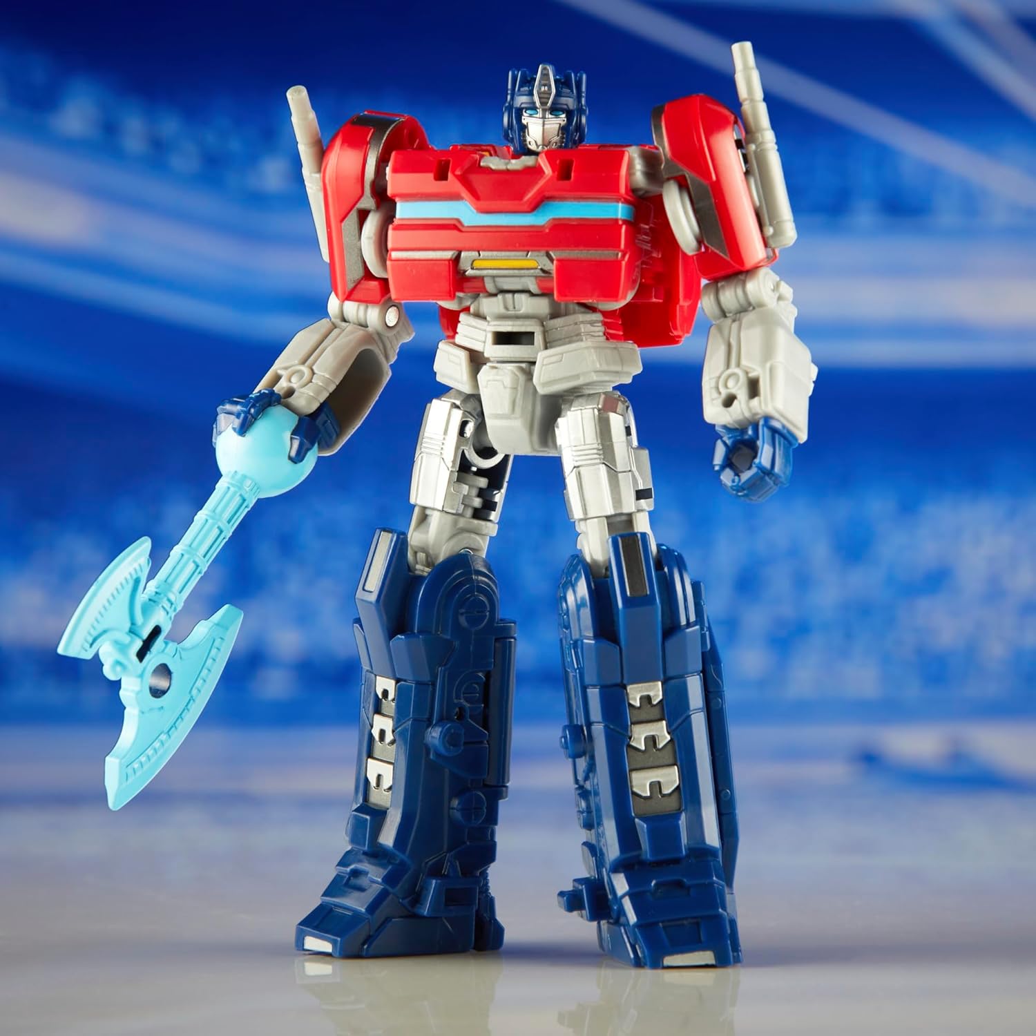 Transformers One Prime Changer Optimus Prime Orion Pax 5-Inch Robot Action Figure Interactive Toys for Boys and Girls Ages 6 and Up