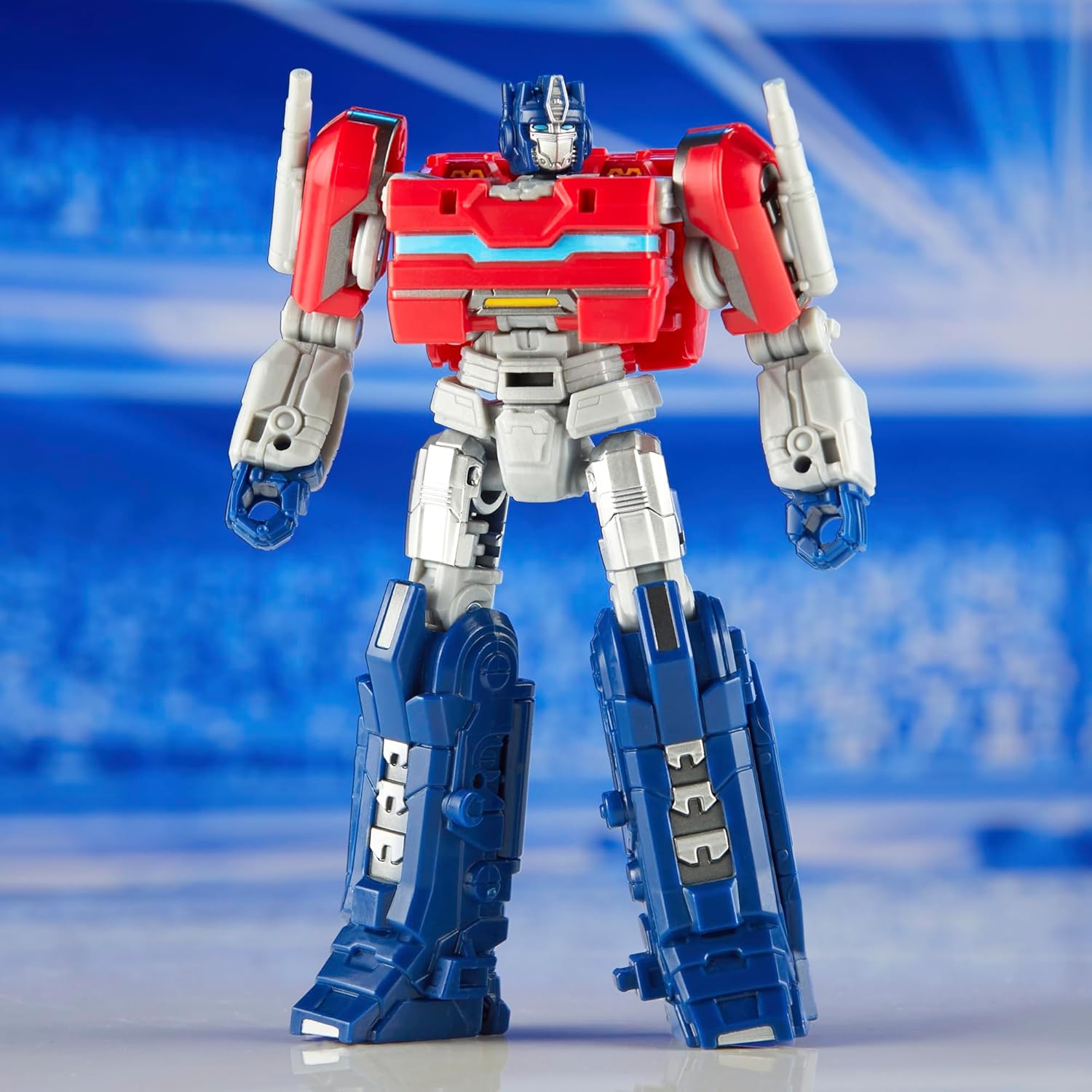 Transformers One Prime Changer Optimus Prime Orion Pax 5-Inch Robot Action Figure Interactive Toys for Boys and Girls Ages 6 and Up
