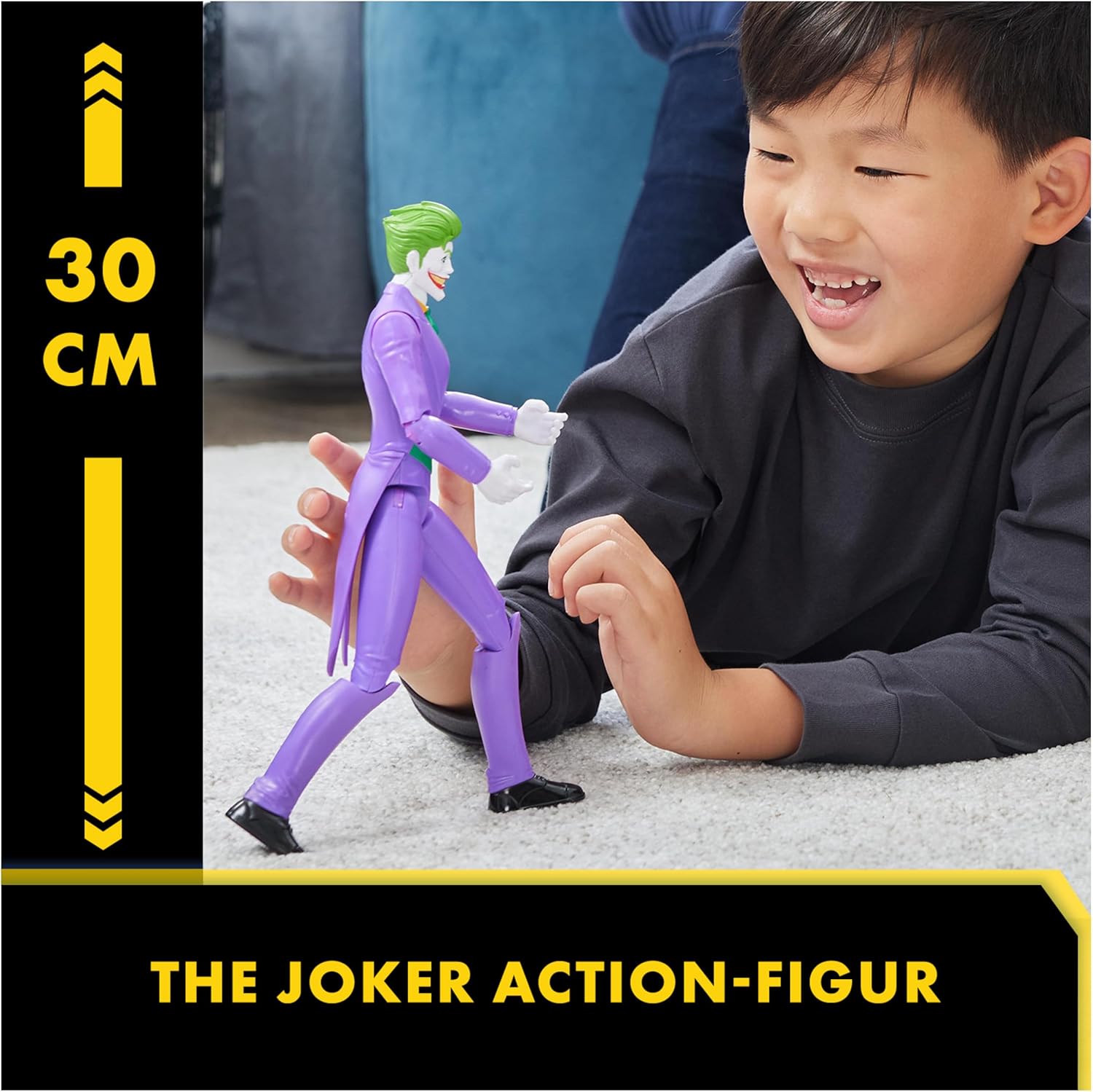 Spin Master Batman Toys Collection 12 Inch Joker Villain Action Figure for Kids 4+