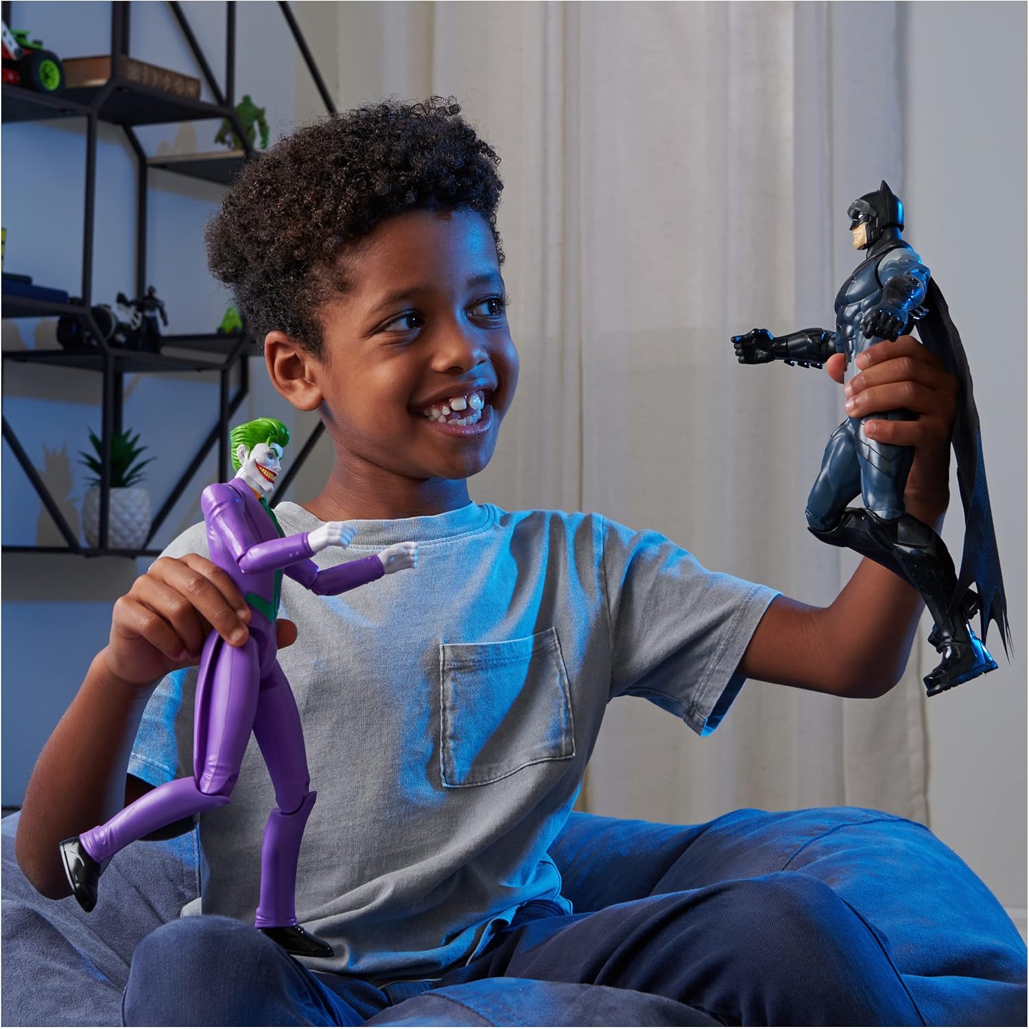 Spin Master Batman Toys Collection 12 Inch Joker Villain Action Figure for Kids 4+