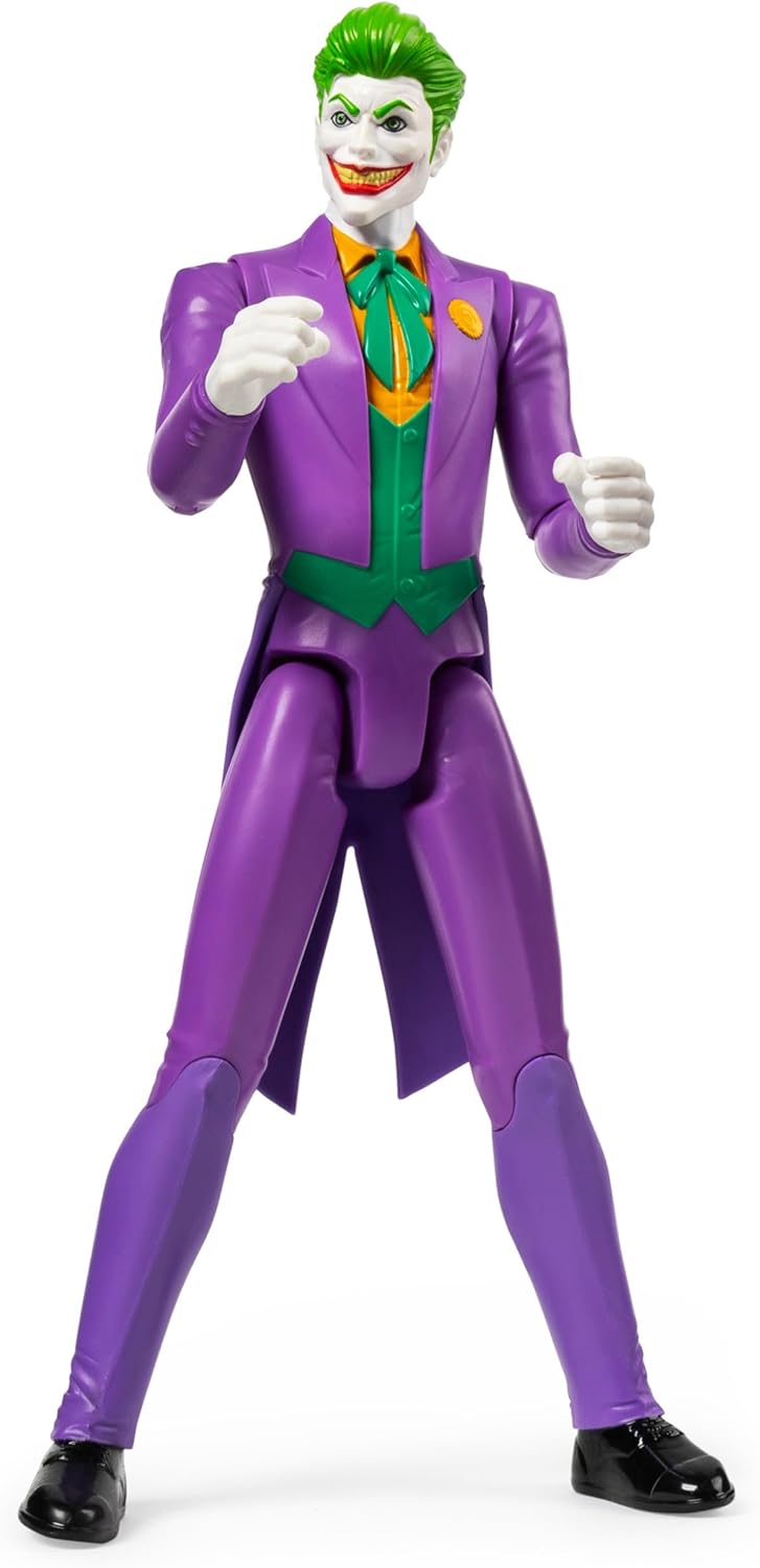 Spin Master Batman Toys Collection 12 Inch Joker Villain Action Figure for Kids 4+