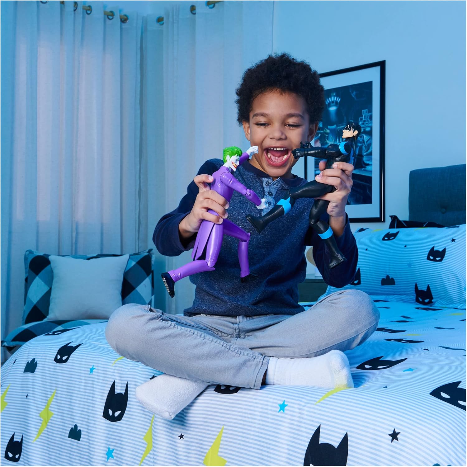 Spin Master Batman Toys Collection 12 Inch Joker Villain Action Figure for Kids 4+