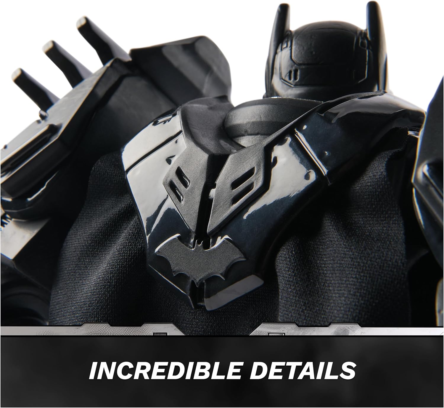 Metal Force Batman 12-Inch Action Figure Super Hero Toy for Kids 4+ Years