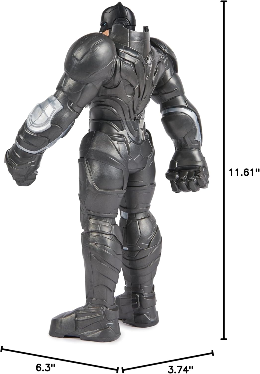 DC Comics Giant Series Batman Action Figure 12-inch Super Hero Collectible Kids Toys for Boys and Girls Ages 3 and Up