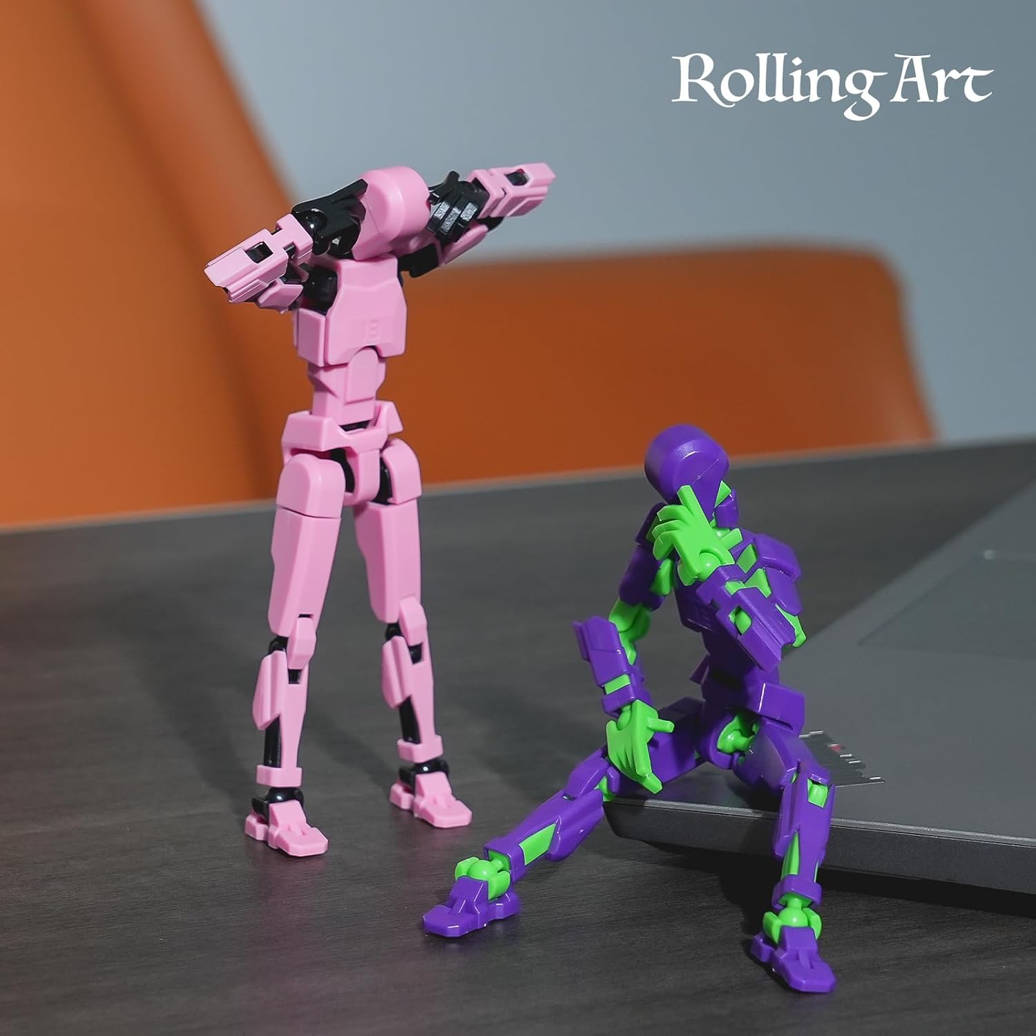 MODEL 13 MULTI-JOINTED MOVABLE ACTION FIGURE SET IN GIFT BOX PACKAGING - IDEAL GIFT FOR LOVED ONES AND FRIENDS