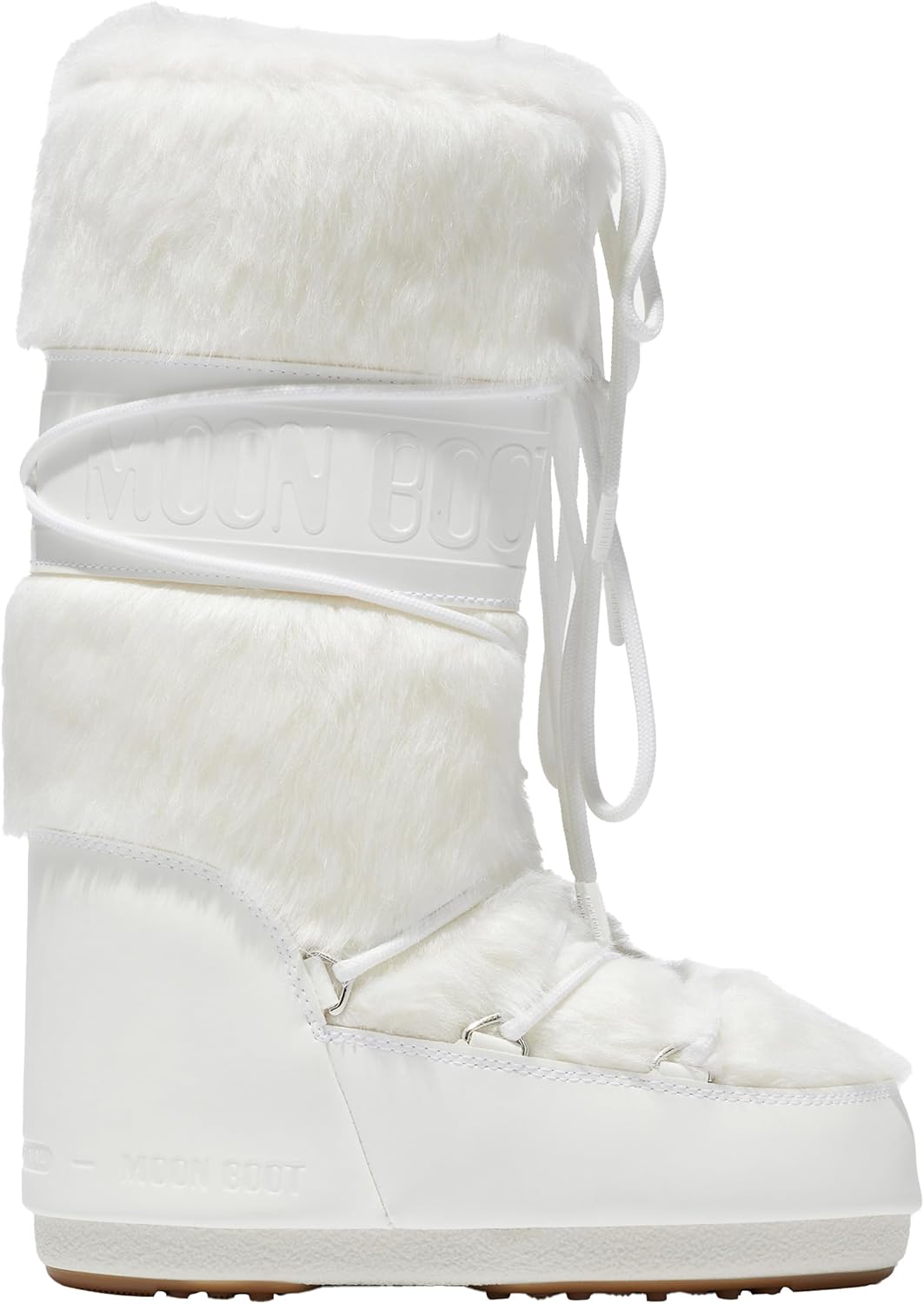 Moon Boot 10-11.5 Women 9-10.5 Men Optical White Snow Boots