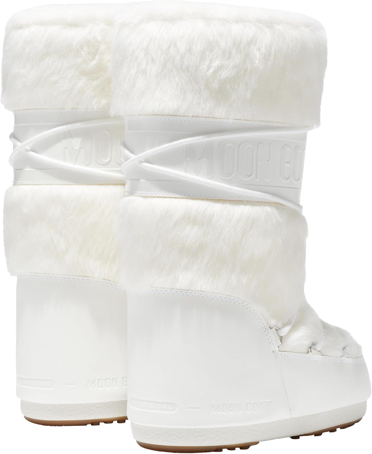 Moon Boot 10-11.5 Women 9-10.5 Men Optical White Snow Boots