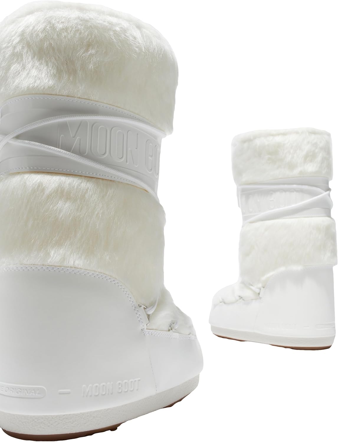 Moon Boot 10-11.5 Women 9-10.5 Men Optical White Snow Boots
