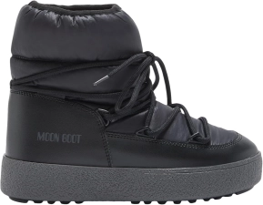 Moon Boot 6 Women 5 Men Black Waterproof Snow Boots