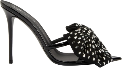 Giuseppe Zanotti 8 Black High Top Sneakers