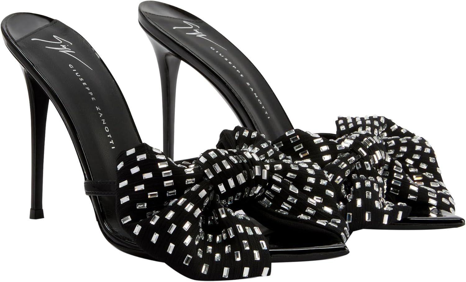 Giuseppe Zanotti 8 Black High Top Sneakers
