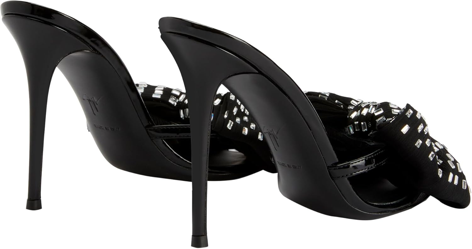 Giuseppe Zanotti 8 Black High Top Sneakers