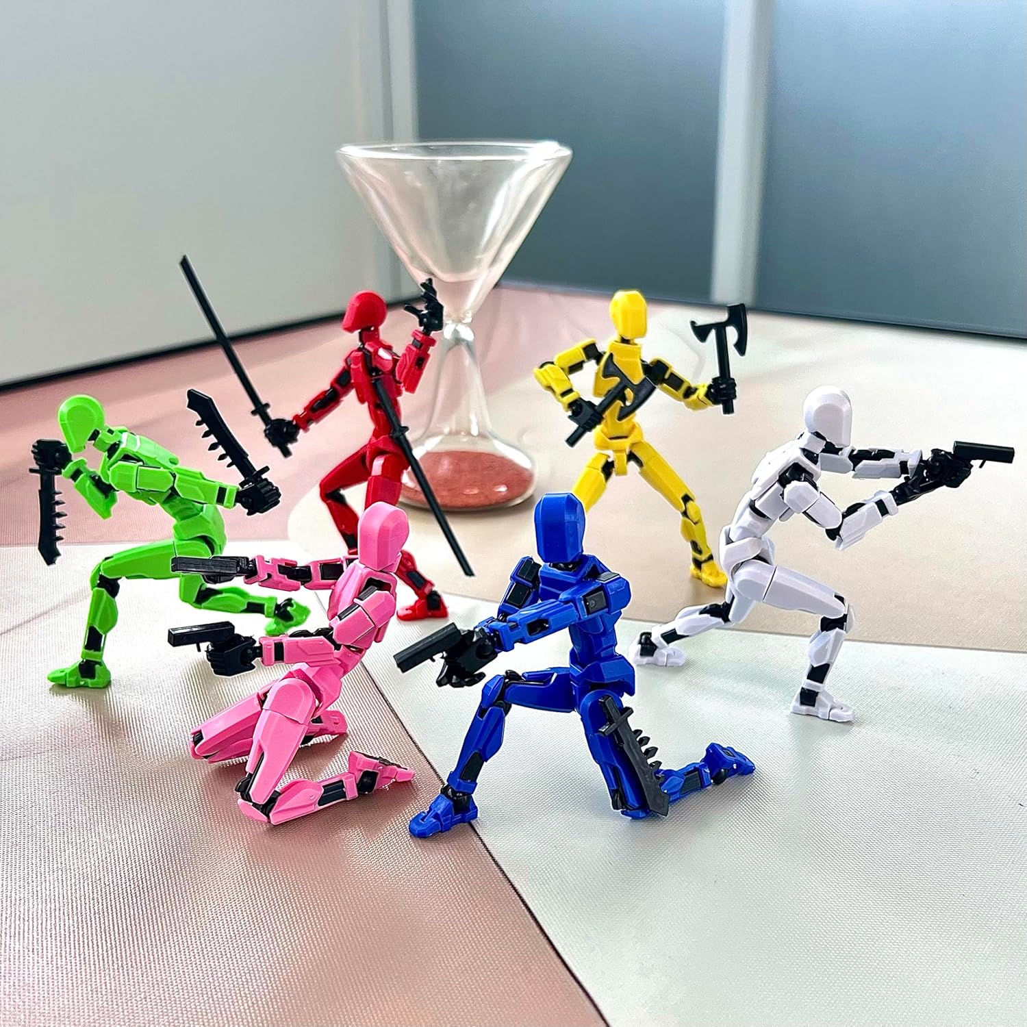 T13 Action Figure Dummy 13 3D Printed Toy Gifts for Kids Robot 13 Full Body Mechanical Doll Christmas Birthday Gift for Boys Girls