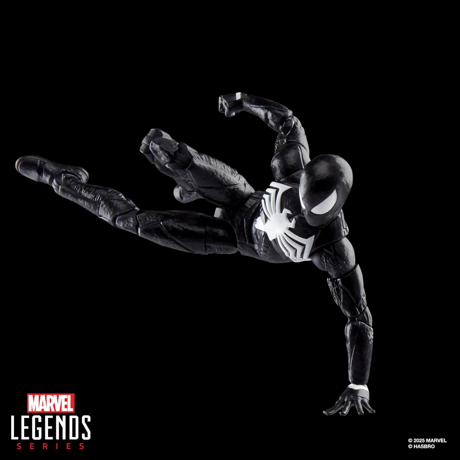 Hasbro Spider-Man Marvel Legends Gamerverse Peter Parker Black Suit Action Figure 6 Inch Toy