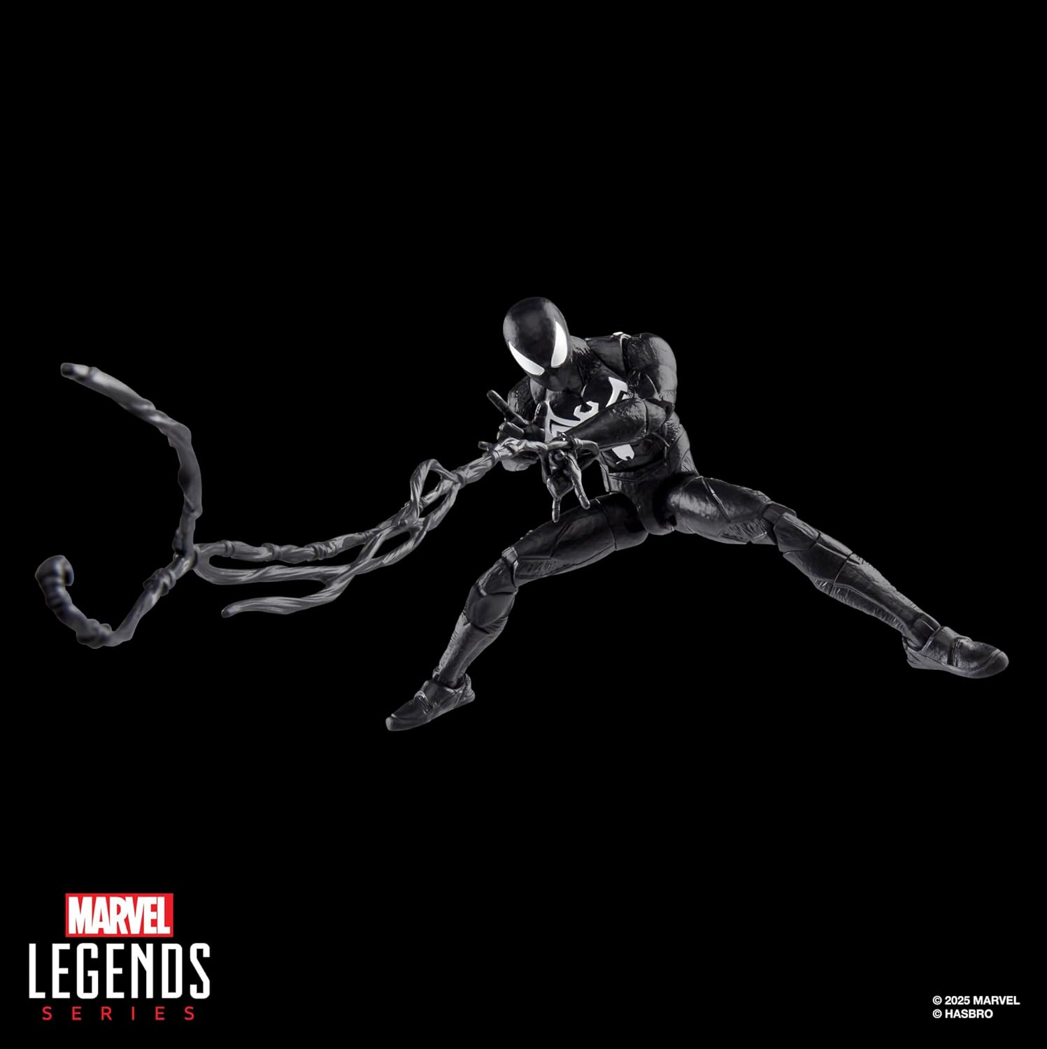 Hasbro Spider-Man Marvel Legends Gamerverse Peter Parker Black Suit Action Figure 6 Inch Toy