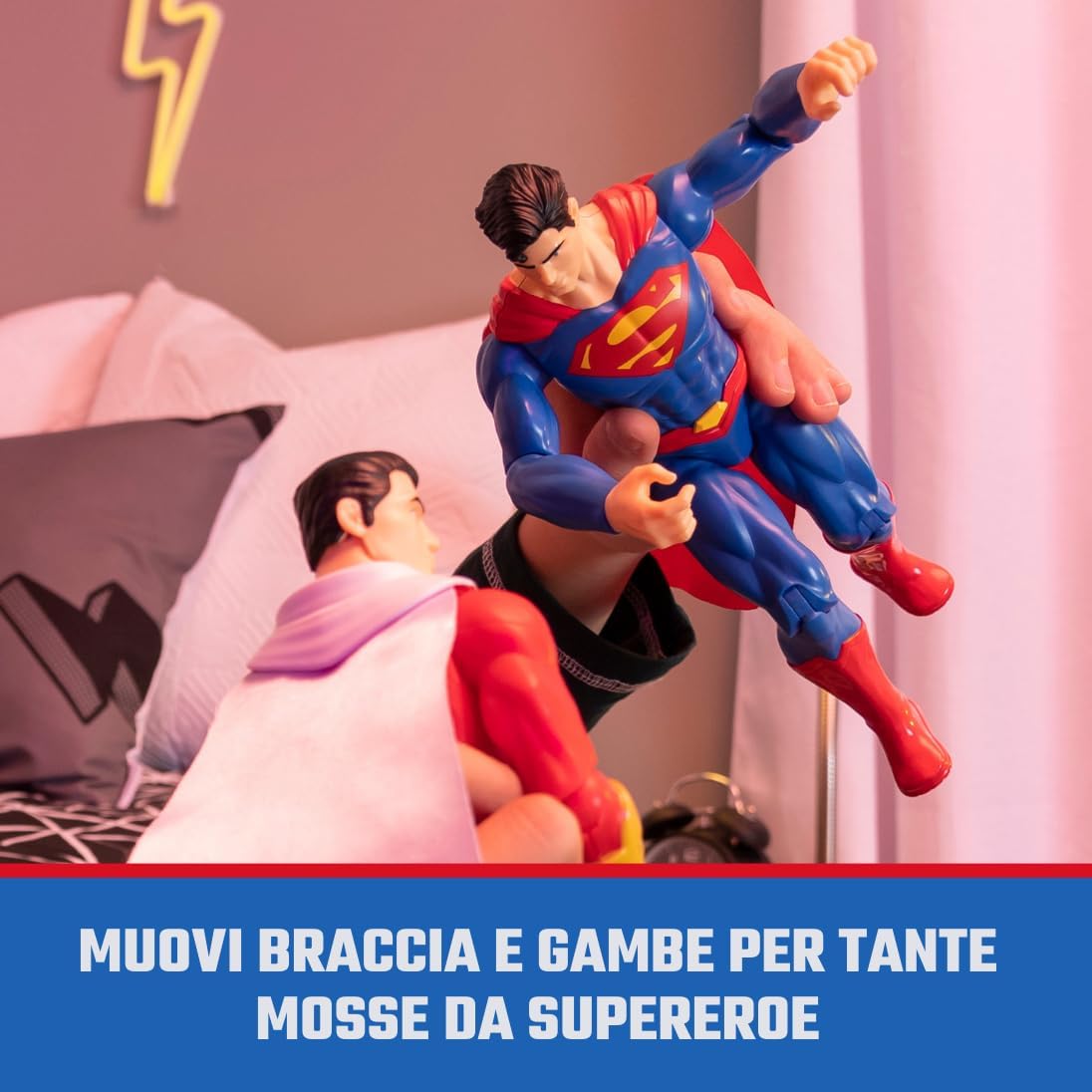 Dc Comics 12-Inch Superman Action Figure DC Comics Collectible Kids Toys Boys Girls