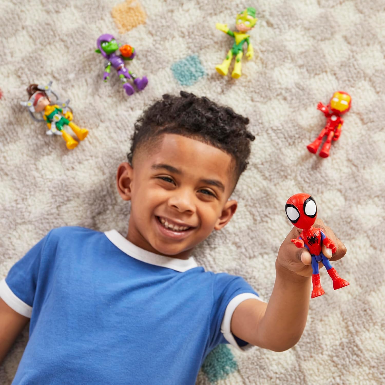 Marvel Friends Foes Pack 5 Action Figures 4-Inch Preschool Superhero Toys for Kids Ages 3 Up Amazon Exclusive.