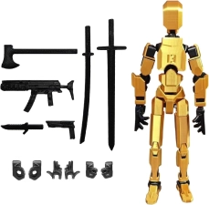 T13 Titan 3D Printed Lucky Assembled Dummy Action Figure