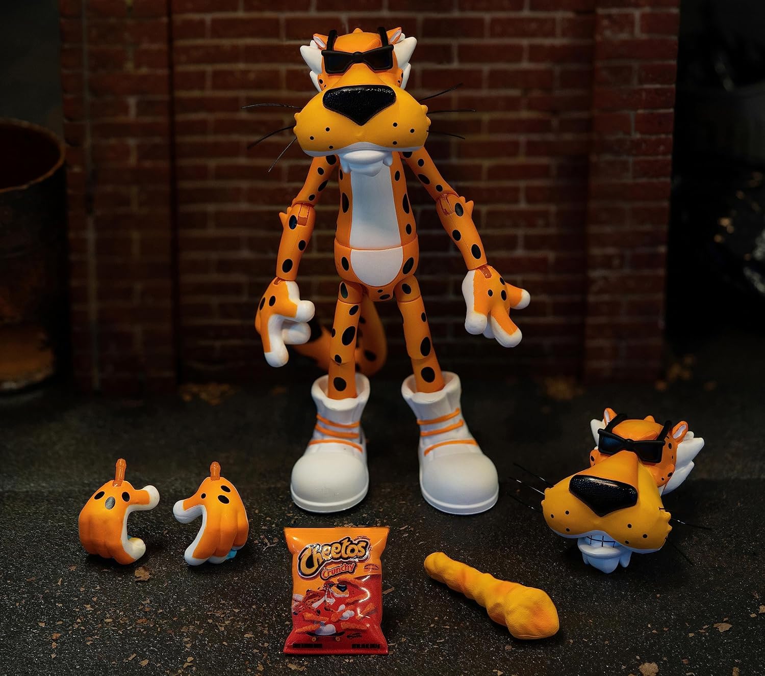 Cheetos 6 Inch Chester Cheetah Action Figure Toys for Kids Adults
