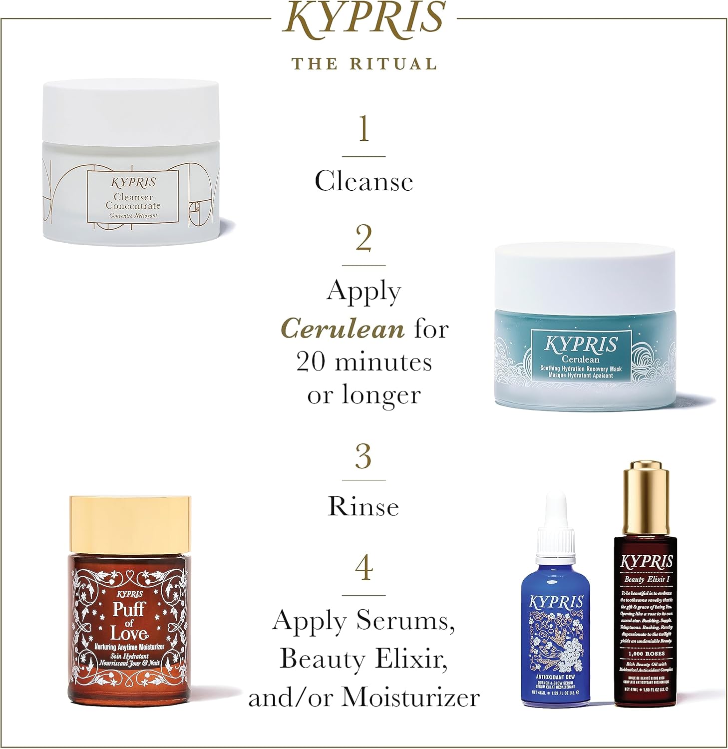 KYPRIS BEAUTY 1.55 Fl Oz Pack of 1 Skincare Serum USA Brand