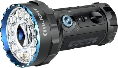 OLIGHT Marauder 2 14000 Lumens Rechargeable Handheld Flashlight Ultra Bright Light 3X Build-in Battery Pack for Home Outdoors Emergency Use