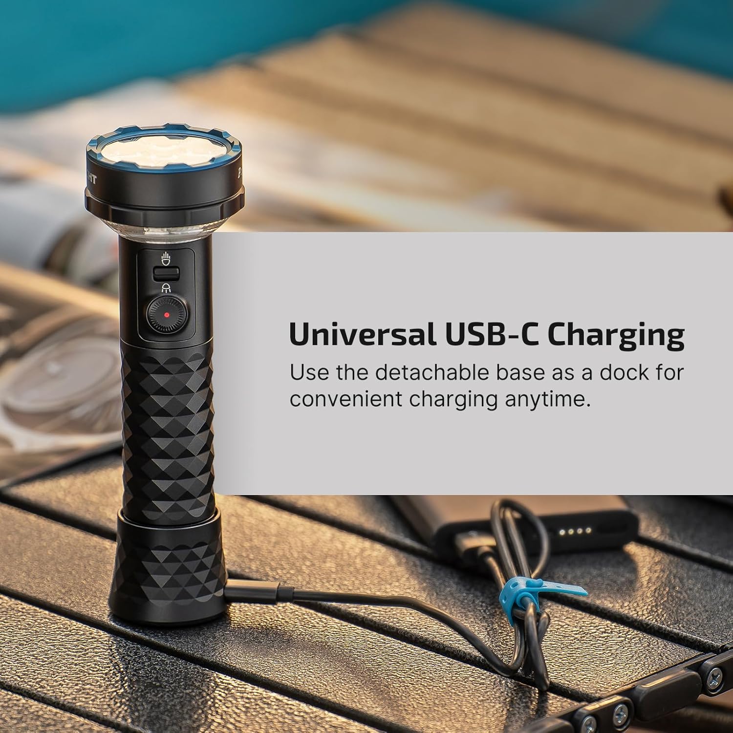 OLIGHT Prowess Rechargeable High Lumen Flashlights 5000lms Super Bright Flashlight Holster High-Efficiency USB-C Charging LED Bidirectional Lighting