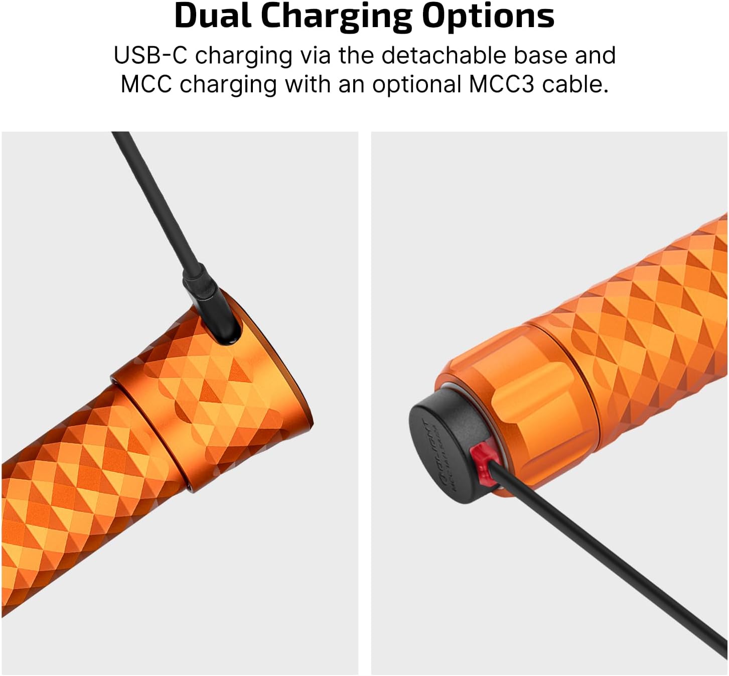 OLIGHT Prowess Rechargeable High Lumen Flashlights 5000lms Super Bright Flashlight with Holster High-Efficiency USB-C Charging LED Bidirectional Lighting