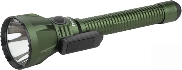 OLIGHT Javelot Turbo 2 1800 Lumen Rechargeable Tactical Flashlight Long Range 4921ft Throw Dual-Switch LED Hunting Light Wireless Remote Control Battery Pack USB C Cable OD Green
